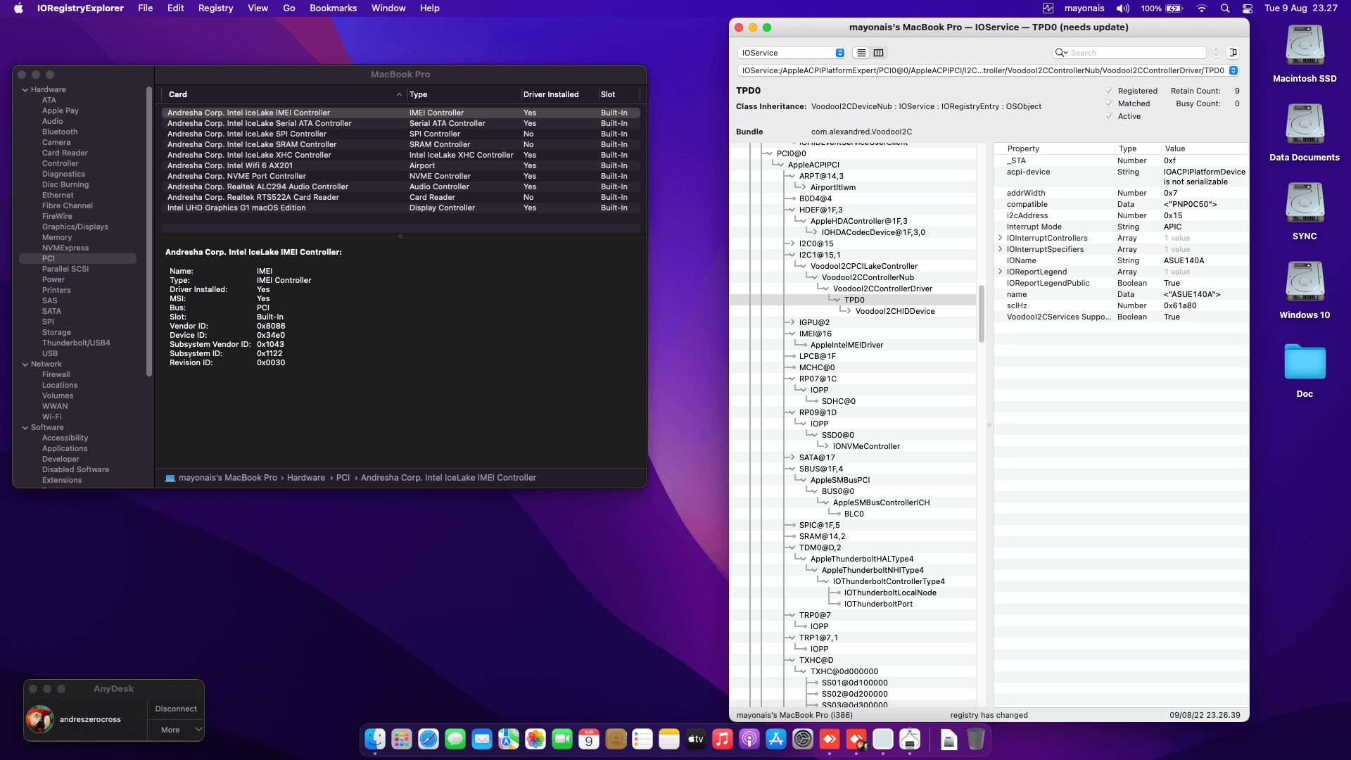 Asus ZenBook UX425JA [IceLake   Intel UHD Graphics G1 + I2C]   OpenCore 9